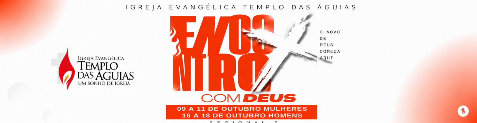 Encontro com Deus - Regional 3 - Outubro 2026